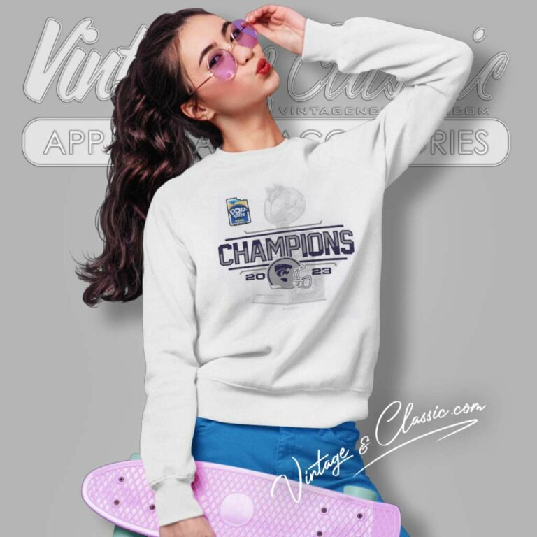 K State Wildcats 2023 Poptart Bowl Champions Sweatshirt K State Wildcats 2023 Poptart Bowl Champions Sweatshirt