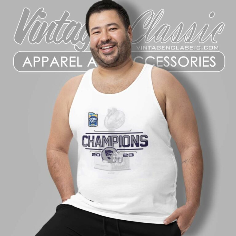 K State Wildcats 2023 Poptart Bowl Champions Tank Top Racerback K State Wildcats 2023 Poptart Bowl Champions Tank Top Racerback