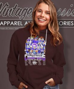 K State Wildcats Pop Tarts Bowl Champions Football Team Signatures Hoodie