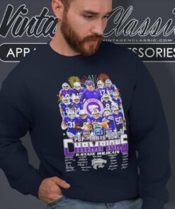 K State Wildcats Pop Tarts Bowl Champions Football Team Signatures Sweatshirt