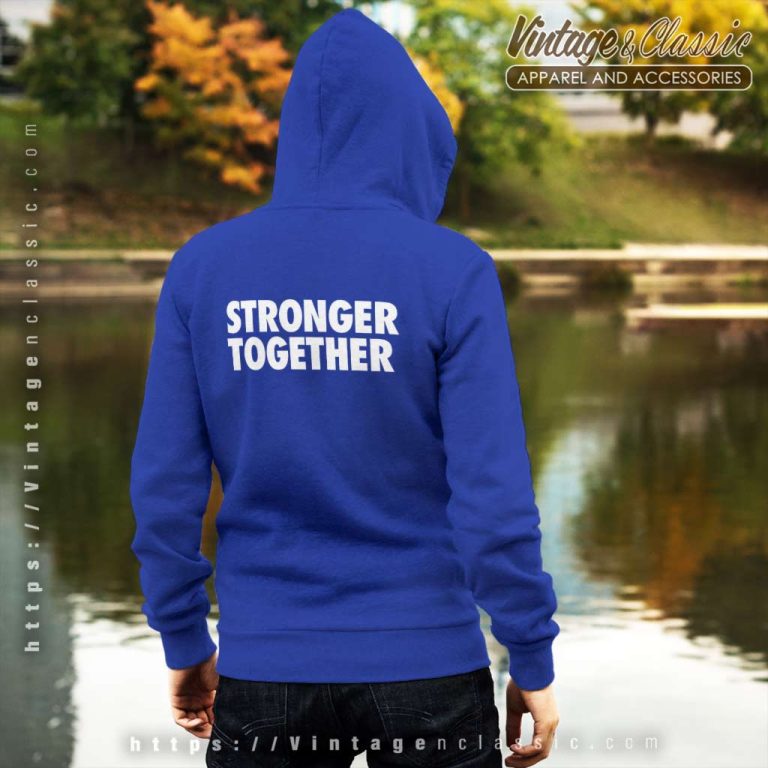 Kaiser Permanente Stronger Together Unisex Hoodie Back Side Kaiser Permanente Stronger Together Unisex Hoodie Back Side