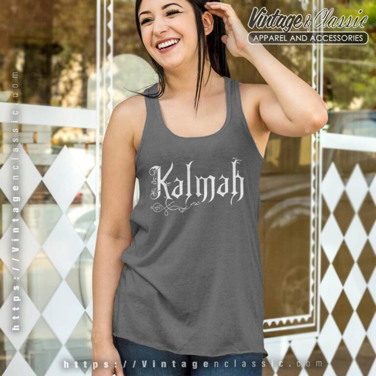Kalmah Logo Tank Top Racerback Kalmah Logo Tank Top Racerback