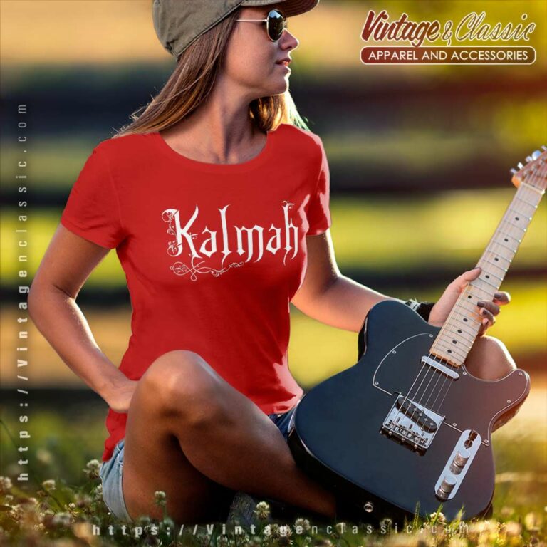 Kalmah Logo Women TShirt Kalmah Logo Women TShirt