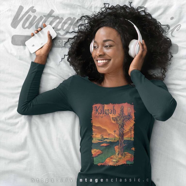 Kalmah Shirt Kalmah Album Cover Long Sleeve Tee Kalmah Shirt Kalmah Album Cover Long Sleeve Tee