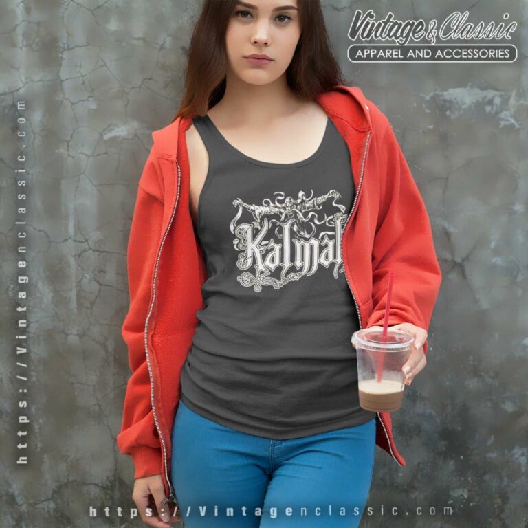 Kalmah Shirt Seventh Swamphony Tank Top Racerback Kalmah Shirt Seventh Swamphony Tank Top Racerback