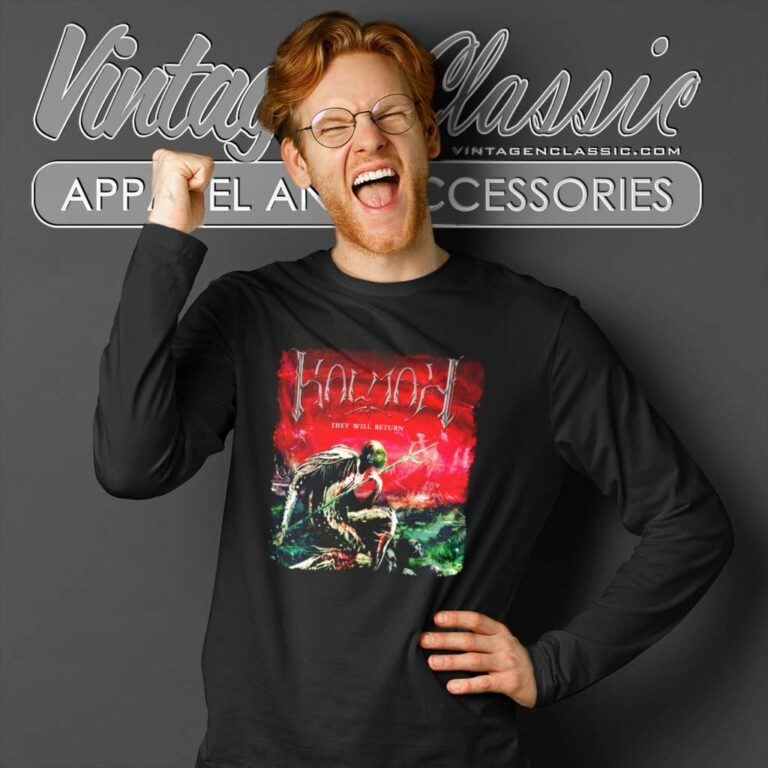 Kalmah Shirt They Will Return Long Sleeve Tee Kalmah Shirt They Will Return Long Sleeve Tee