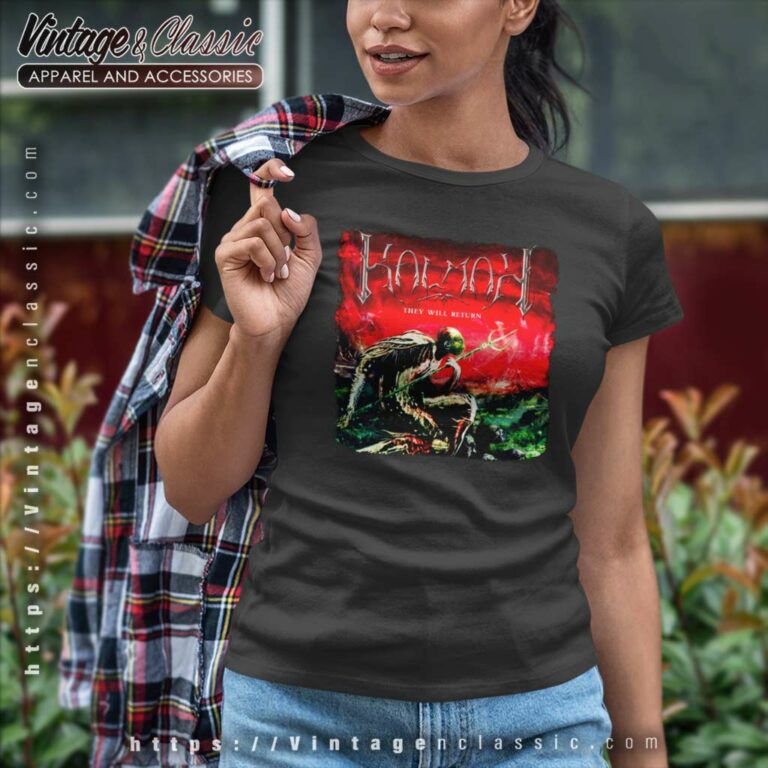 Kalmah Shirt They Will Return Women TShirt Kalmah Shirt They Will Return Women TShirt
