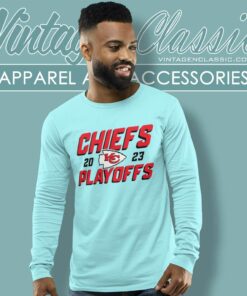 Kansas City Chiefs 2023 Nfl Playoffs Long Sleeve Tee