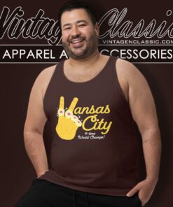 Kansas City Chiefs 4 Time World Champs Tank Top Racerback