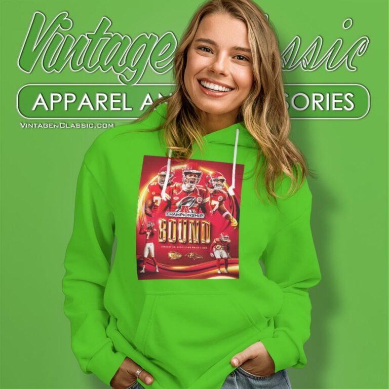 Kansas City Chiefs Afc Championship 2024 Bound Versus Baltimore Ravens Hoodie Kansas City Chiefs Afc Championship 2024 Bound Versus Baltimore Ravens Hoodie