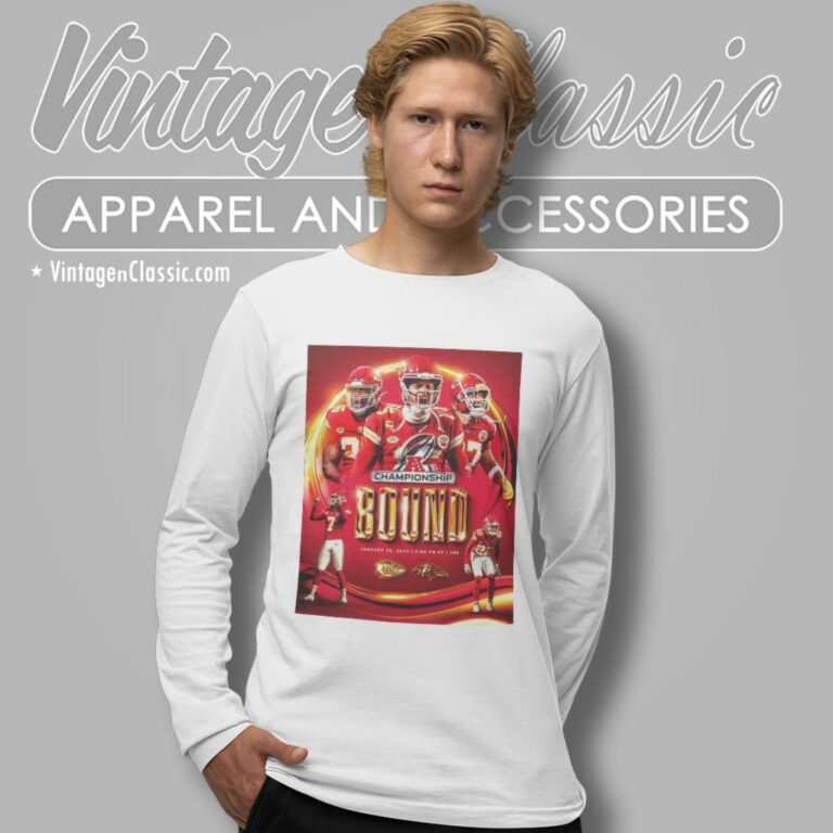 Kansas City Chiefs Afc Championship 2024 Bound Versus Baltimore Ravens Long Sleeve Tee Kansas City Chiefs Afc Championship 2024 Bound Versus Baltimore Ravens Long Sleeve Tee