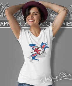 Kansas City Chiefs Afc Championship Match V Neck TShirt