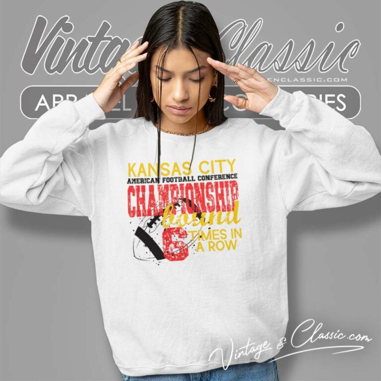 Kansas City Chiefs Afc Championship Sweatshirt Kansas City Chiefs Afc Championship Sweatshirt