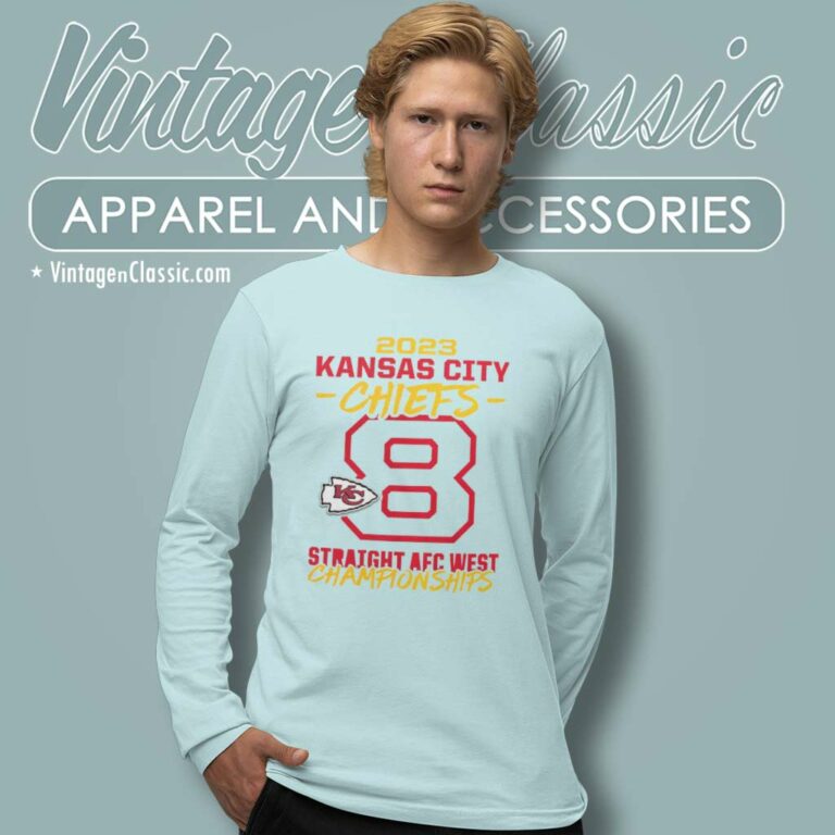 Kansas City Chiefs Afc West Champions Long Sleeve Tee Kansas City Chiefs Afc West Champions Long Sleeve Tee