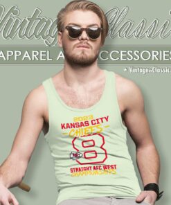 Kansas City Chiefs Afc West Champions Tank Top Racerback