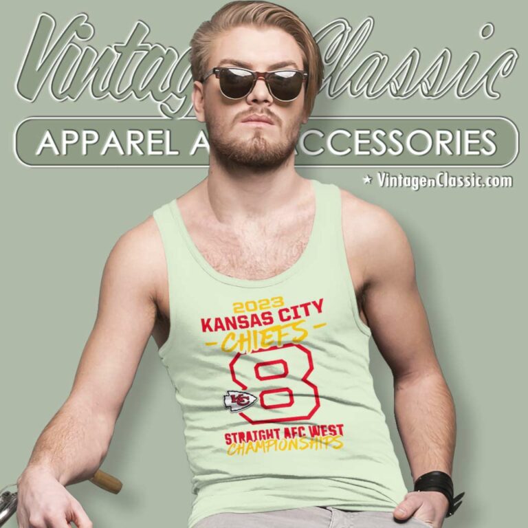 Kansas City Chiefs Afc West Champions Tank Top Racerback Kansas City Chiefs Afc West Champions Tank Top Racerback