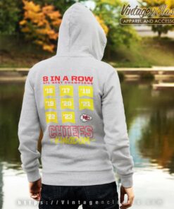 Kansas City Chiefs Afc West Champions back hoodie