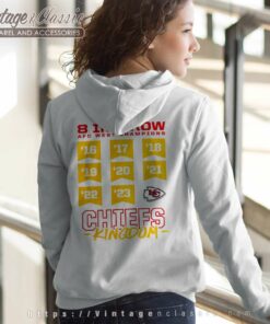 Kansas City Chiefs Afc West Champions women hoodie