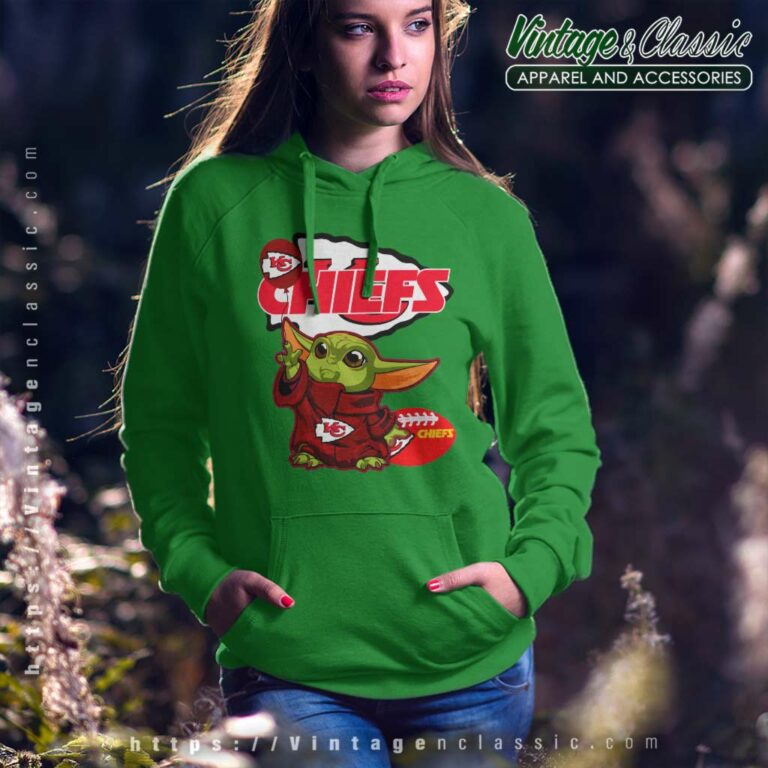 Kansas City Chiefs Baby Yoda Nfl Hoodie Kansas City Chiefs Baby Yoda Nfl Hoodie