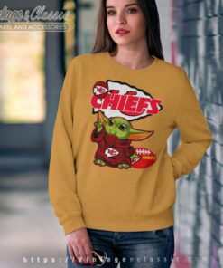 Kansas City Chiefs Baby Yoda Nfl Sweatshirt