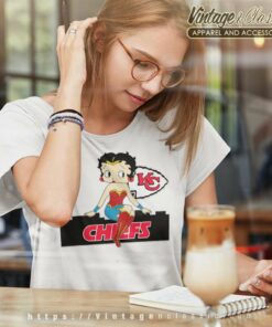 Kansas City Chiefs Betty Boop Nfl Women TShirt