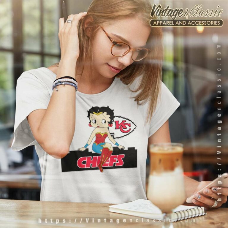Kansas City Chiefs Betty Boop Nfl Women TShirt Kansas City Chiefs Betty Boop Nfl Women TShirt