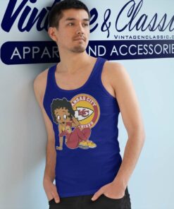 Kansas City Chiefs Betty Boop Tank Top Racerback