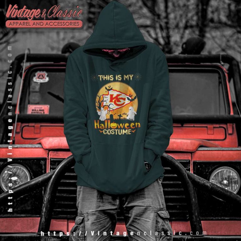 Kansas City Chiefs Boos This Is My Halloween Costume Moon Hoodie Kansas City Chiefs Boos This Is My Halloween Costume Moon Hoodie