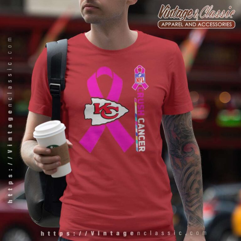 Kansas City Chiefs Crush Cancer T Shirt Kansas City Chiefs Crush Cancer T Shirt