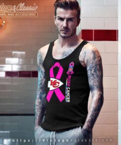 Kansas City Chiefs Crush Cancer Tank Top Racerback