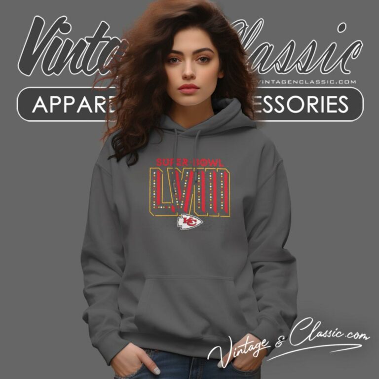 Kansas City Chiefs Fanatics Branded Super Bowl Lviii Hoodie Kansas City Chiefs Fanatics Branded Super Bowl Lviii Hoodie
