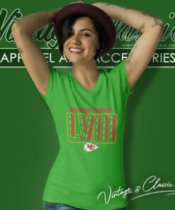 Kansas City Chiefs Fanatics Branded Super Bowl Lviii V Neck TShirt