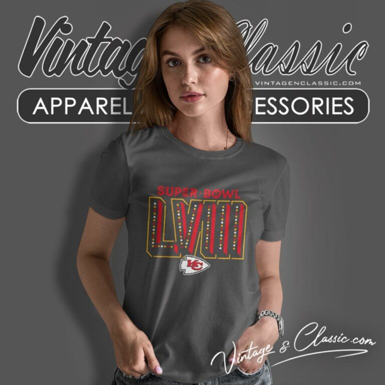 Kansas City Chiefs Fanatics Branded Super Bowl Lviii Women T Shirt Kansas City Chiefs Fanatics Branded Super Bowl Lviii Women T Shirt
