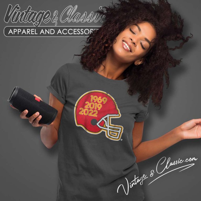 Kansas City Chiefs Glory Years 1969 2019 2022 Women TShirt Kansas City Chiefs Glory Years 1969 2019 2022 Women TShirt