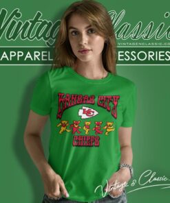 Kansas City Chiefs Grateful Dead Dancing Bears Women T Shirt