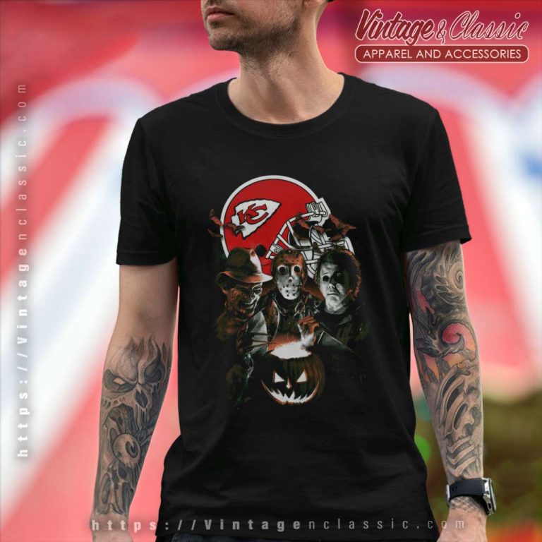 Kansas City Chiefs Halloween Scream T Shirt Kansas City Chiefs Halloween Scream T Shirt