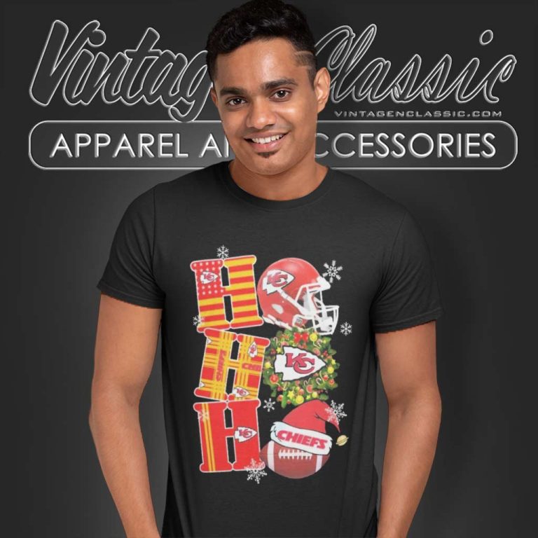 Kansas City Chiefs Ho Ho Ho Christmas Nfl T Shirt Kansas City Chiefs Ho Ho Ho Christmas Nfl T Shirt