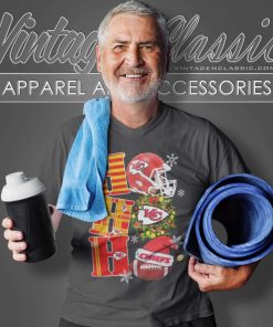 Kansas City Chiefs Ho Ho Ho Christmas Nfl V Neck TShirt