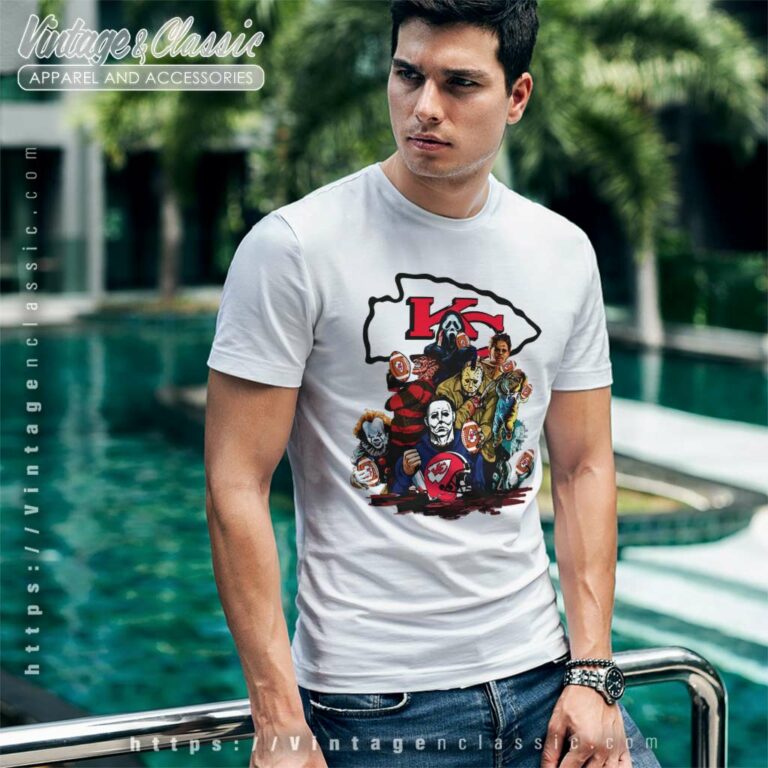 Kansas City Chiefs Horror Movie Characters T Shirt Kansas City Chiefs Horror Movie Characters T Shirt