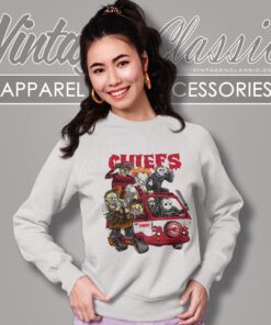 Kansas City Chiefs Horror Movies Characters Halloween Shirt Sweatshirt