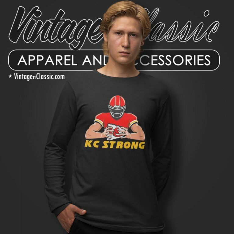 Kansas City Chiefs Kc Strong Long Sleeve Tee Kansas City Chiefs Kc Strong Long Sleeve Tee
