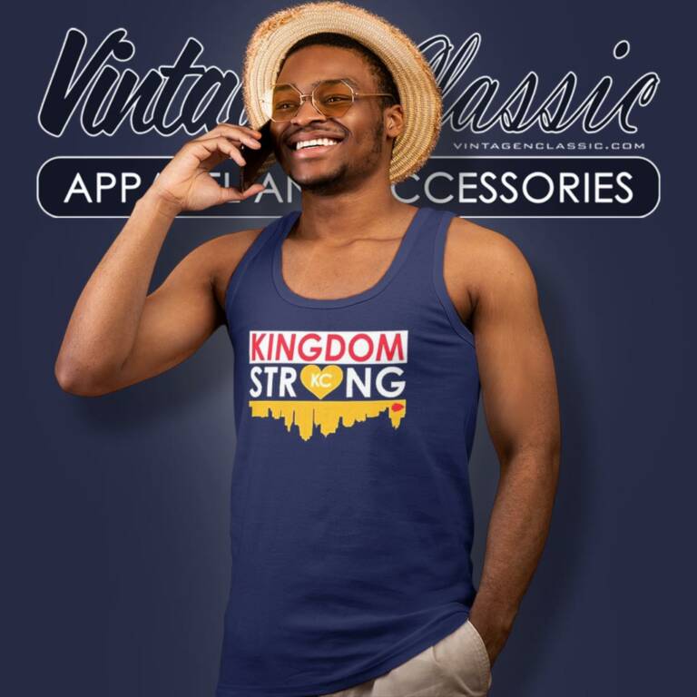 Kansas City Chiefs Kingdom Strong Tank Top Racerback Kansas City Chiefs Kingdom Strong Tank Top Racerback