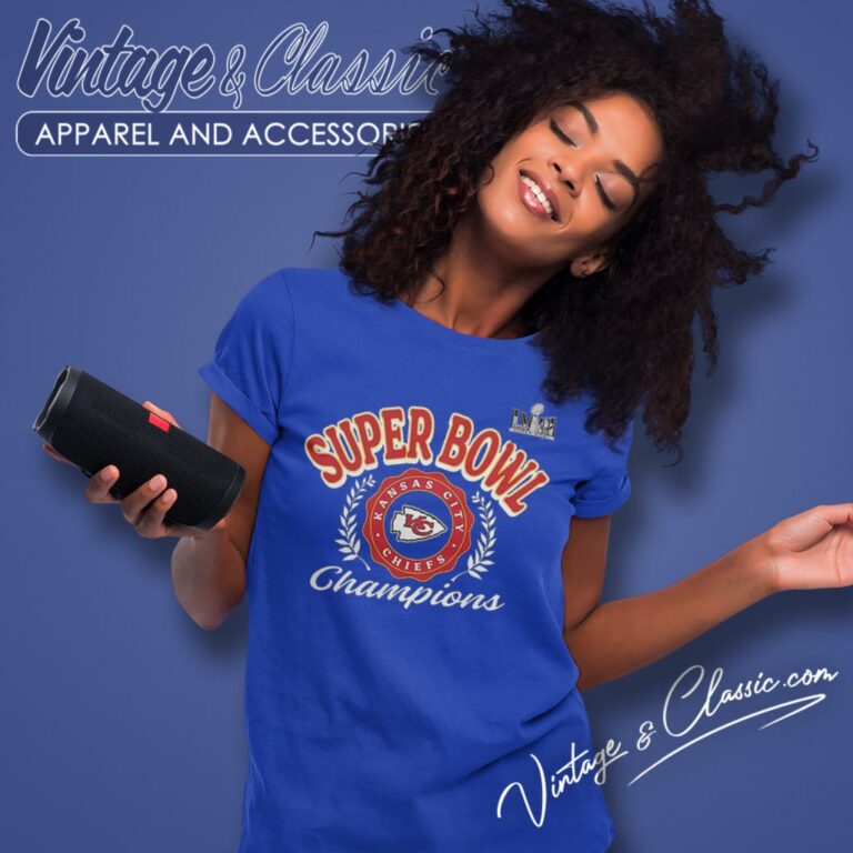 Kansas City Chiefs Logo Super Bowl Lviii Champions Women T Shirt Kansas City Chiefs Logo Super Bowl Lviii Champions Women T Shirt