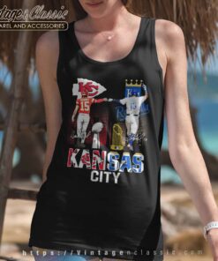 Kansas City Chiefs Mahomes And Kansas City Royals Perez Tank Top