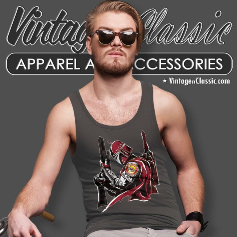 Kansas City Chiefs Mandalorian Star Wars Tank Top Racerback Kansas City Chiefs Mandalorian Star Wars Tank Top Racerback