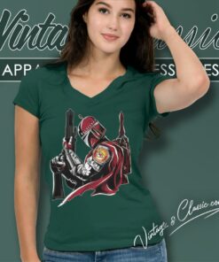 Kansas City Chiefs Mandalorian Star Wars V Neck TShirt