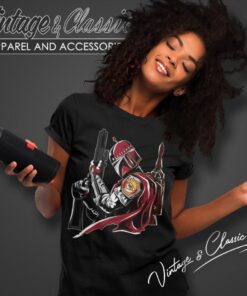 Kansas City Chiefs Mandalorian Star Wars Women T Shirt