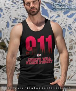 Kansas City Chiefs Nfl 911 Will Never Forget Tank Top Racerback