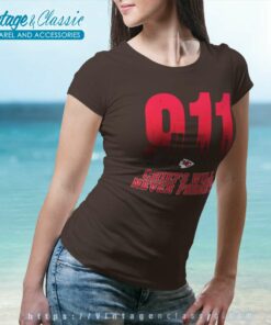 Kansas City Chiefs Nfl 911 Will Never Forget Women TShirt