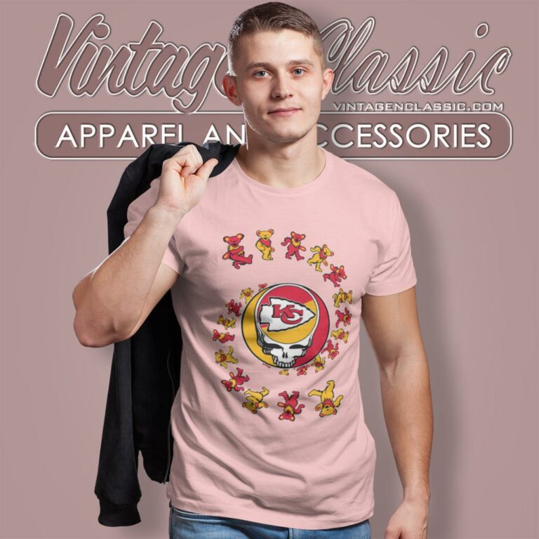 Kansas City Chiefs Nfl Grateful Dancing Bears T Shirt Kansas City Chiefs Nfl Grateful Dancing Bears T Shirt